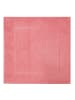 Framsohn 2er Set: Zwirnfrottier Badematte "BASIC" in pink (L) 67 x (B) 67 cm