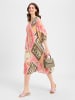 comma Kleid in rosa mehrfarbig - 0001