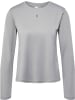 Hummel Sportshirt "Hmlmt Fri Mesh T-Shirt L/S" in Grau