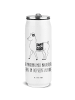 Mr. & Mrs. Panda Wasserflasche Alpaka Stolz mit Spruch in Weiß