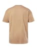 STHUGE Kurzarm T-Shirt in hellbraun
