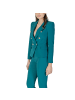 Rinascimento Schwarz Polyester Blazer
