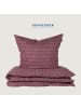 Schiesser Feinbiber-Bettwäsche-Set Drops in Mauve