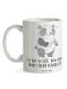 Mr. & Mrs. Panda Geschenktasse Panda Insulinpumpe mit Spruch in Weiß