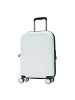 Mandarina Duck Logoduck 4-Rollen Kabinentrolley 55 cm in blanc
