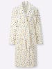 Sieh an! Morgenmantel in ecru-bunt