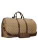 Guess Pisa Weekender Reisetasche 56 cm in beige-brown-blue