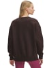 Under Armour Fleecejacke/Fleecepullover "Icon Fleece Os Crew" in Braun