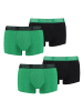 Puma Boxershorts PUMA BASIC TRUNK 4P in 004 - Amazon Green