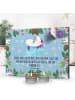 Mr. & Mrs. Panda Adventskalender Einhorn Verliebt mit Spruch in Eisblau