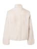 More & More kurze, Flausch-Teddyjacke in powder cream