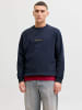 Jack & Jones Sweatshirt in Sky Captain