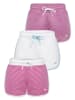 Felix Hardy Jogger Short in Fuchsia - Ecru - Pink