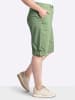 sheego Hose kurz in eucalyptus