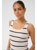 Kaffe Ärmellose KAmorita Slim fit in Moonbeam/Navy Stripes