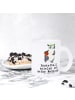 Mr. & Mrs. Panda Teetasse Panda Basketball mit Spruch in Transparent