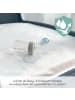 Makian Wasserdichte Betteinlage 70 x 140 cm / Matratzenauflage in white