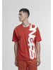 DNGRS Dangerous T-Shirt in red clay