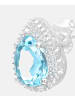 Diamant L'éternel Ohrhänger aus 375 Weißgold mit Diamant mit Topas