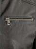 JILANI Lederjacke Lammnappa in Schwarz