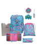 DerDieDas ErgoFlex Schulranzen-Set 5-teilig Happy Pixel