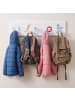 relaxdays Kindergarderobe in Grau/ Natur - (B)38 x (H)10 x (T)5,5 cm