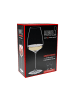 RIEDEL Glas 2er Set Weißwein / Champagnerglas / Spritz Drink Grape 550 ml in transparent