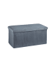 Sitzbank in Dunkelgrau - (B)77 x (H)38 x (T)39 cm