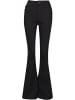 2Y Studios 2Y Studios Elvi Flared Slim Jeans in black