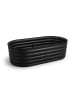 relaxdays Hochbeet in Schwarz - (B)150 x (H)45 x (T)60 cm