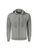 NORWAY 1963 Grau Braun Polyester Herren Strickjacke