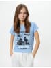 KOTON T-shirt in Blau