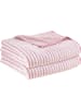 Erwin Müller Jacquard Duschtuch 2er-Pack Streifen Konstanz in altrosa