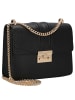 Seidenfelt Roros - Schultertasche 21 cm (soft cream) in schwarz gold