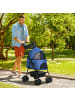 Pawhut Hundewagen 67L x 45B x 96H cm