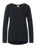 Street One Langarmshirt in Black