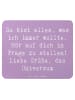 Mr. & Mrs. Panda Mousepad Spruch Hoffnung und Selbstliebe mit Sp... in Lavendeltraum