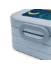 Mr. & Mrs. Panda Bento Box Pinguine Einschlafen Design ohne Spruch in Blau Pastell