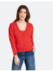 Gerry Weber Strickjacke aus Feinstrick in Rot