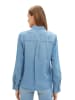 Tom Tailor Bluse DENIM LOOK in Blau