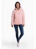 CASH-MERE.CH Padded Jacket mit Kapuze in Pink