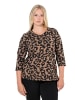Ulla Popken Shirt in helles nougat