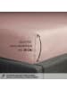 Schöner Wohnen Kollektion Spannbettlaken FLAT 1 in Rose
