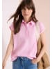 Cecil Solid Collar Bluse in Light Blush Rose