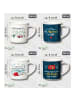 Ritzenhoff & Breker 4-tlg. Kaffeebecher-Set Camping in Bunt – 360 ml in bunt