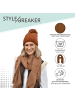styleBREAKER Schal in Camel