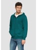 s.Oliver Sweatshirt Jacke in 6767_petrol