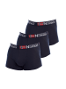 Geographical Norway 3er-Set: Boxershorts in Blue