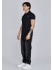 SikSilk Polo Revere Polo in Black