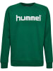 Hummel Sweatshirt Hmlgo Kids Cotton Logo Sweatshirt in EVERGREEN